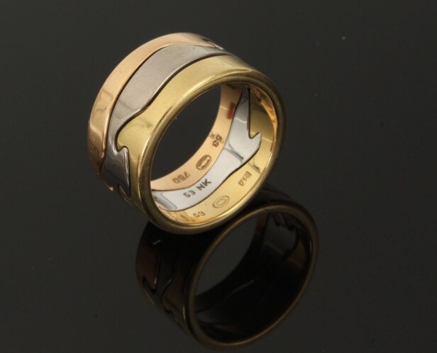 Georg Jensen Fusionsring udført af 18 kt. guld Denne vare er sat til omsalg under nyt varenummer 5116237