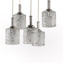 Kaiser. Glass pendant from the 70s