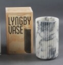 Lyngby vaser / Hilfling design, af porcelæn & marmor (2)