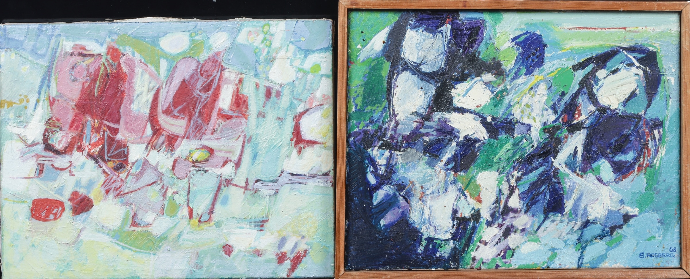Søren Rosberg: Two compositions 1968. (2)