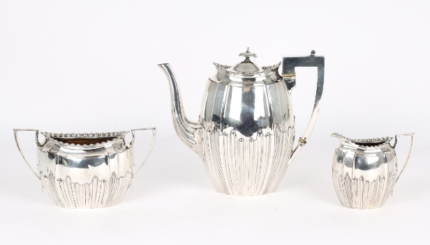 James Dixon & Sons, Sheffield: Kafferservice af sterlingsølv, 1904 (3)