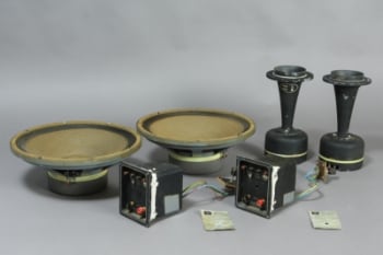JBL L200 enheder, 15 tommer, 2 JBL horn, delfilter m.m.