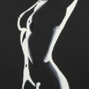 Unknown painter. Two compositions with nude women (2)