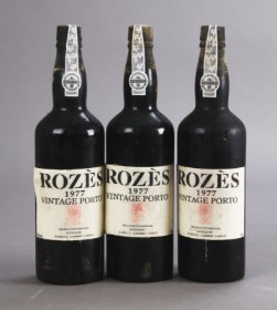 3 flasker Rozes vintage Porto 1977 (3)