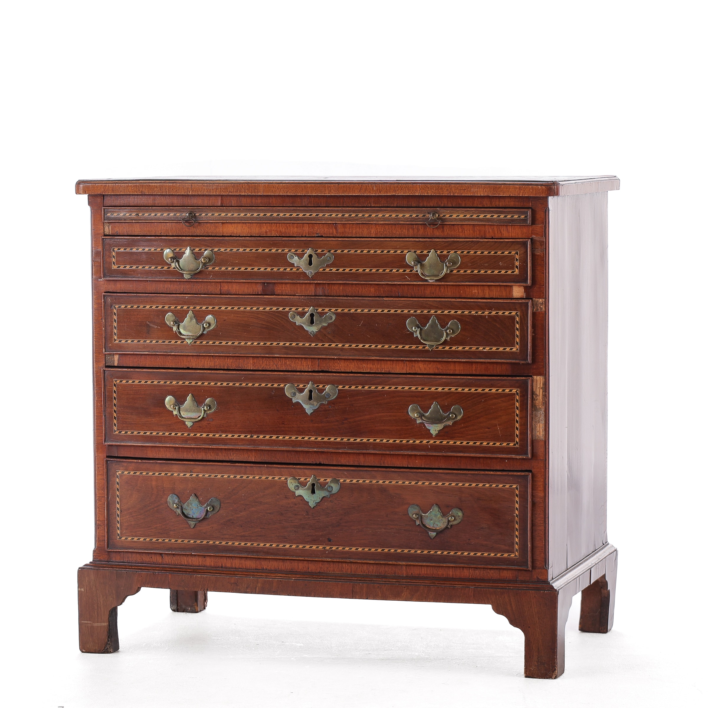 Mahogany chest of drawers, mid-19th century