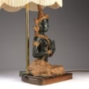 Bordlampe med thepphanom buddha.
