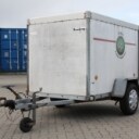 Brenderup lukket trailer med rampe. 750 kg.