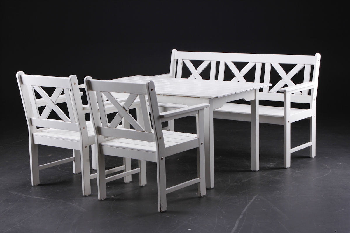Henholdsvis Sentimental Appel til at være attraktiv Hvide havemøbler (4) | Lauritz.com