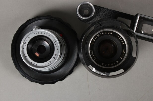 Leica M3 med tilbehør