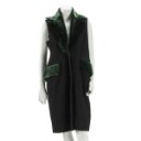 7329 - Saks Potts for Kopenhagen Fur. Vest med krave af mink. str. 36