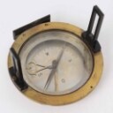 En samling navigationsinstrumenter af messing. (10)