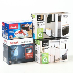 Tefal steam station and Vileda mop and SmartStore storage (4)