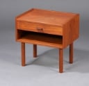 Hans J. Wegner. Sengebord af teak