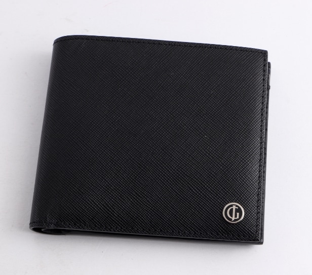 Georg Jensen. Business Classic wallet in black calfskin