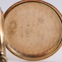 Schweizisk dobbeltkapslet herrelommeur af 14 kt. guld, o. 1910