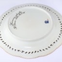 Royal Copenhagen. 'Flora Danica' tallerken af porcelæn, Juliane Marie-mærket