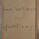 Hugh Finch Williams: Potræt af kunstneres kone Vera Volkova, olie på lærred (cd)