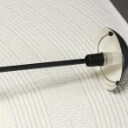 Auping, elevationsseng, sidebord samt lampe