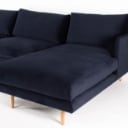 PS152983 YFP by Wendelbo. Sofa with chaise lounge model 056, right-facing