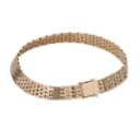 S.V. Glymers Eftf. Brick bracelet of 8 kt. gold