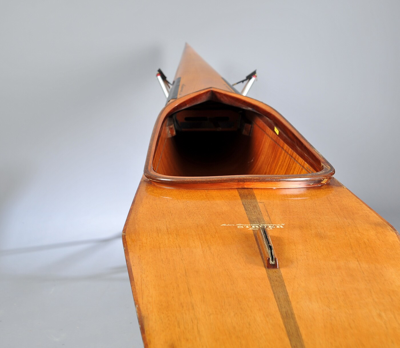 Jørgen Samson. Struer racing kayak, model XCleaver, handbuilt