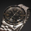 Omega 'Seamaster 300'. Vintage herreur i stål med sort skive, ca. 1961 Denne vare er sat til omsalg under nyt varenummer 3625835