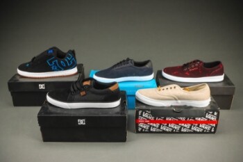DC shoes, Emerica, Vans, Lakai. Fem par sko. Str. EUR 41 (5)