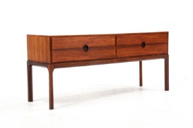 Kai Kristiansen. Rosewood double chest of drawers, mode 394