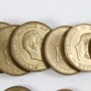 Danmark. Samling 1 og 2 kroner i pæn kvl. 1942-1958 (24)