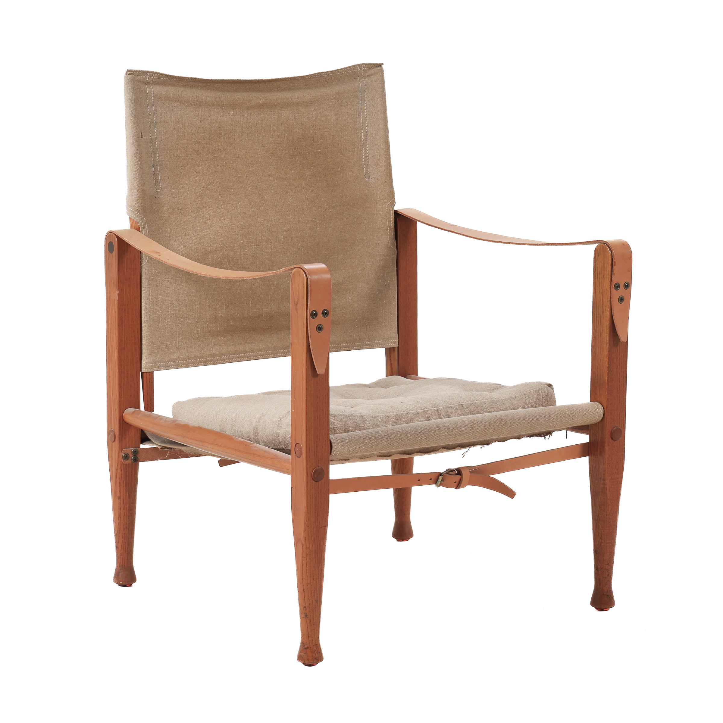 Kaare Klint. Safari chair with ash frame