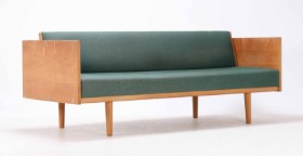 H.J. Wegner. Daybed / daybed, model GE259, oak