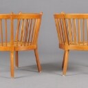 Børge Mogensen. Par tremmestole, model 4389 (2)