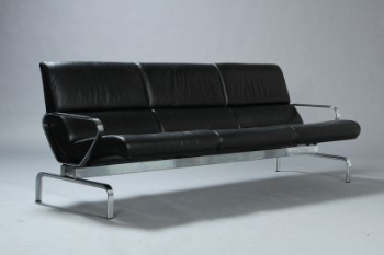 Jørgen Kastholm for Unica design. Tre pers. sofa