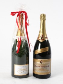 2 flasker magnum champagne bla. Charles Heidsieck (2)