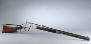 Winchester bøjlespænderriffel model 1873, kal. 32-20 win.