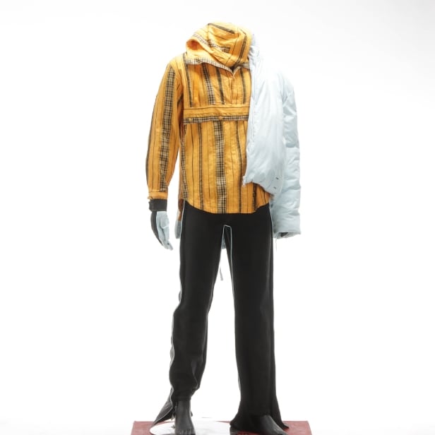 Unique outfit by Mads Barfod from 'Denmark's Next Clothing Designer'