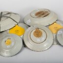 Samling tallerkener/vægplatter fra Delft, keramik, Holland (7)