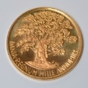 H.M. Kong Frederik IX mindedukat af guld