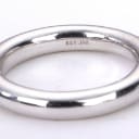 Aagaard. Simple diamond ring in 14 kt. white gold, total approx. 0.10