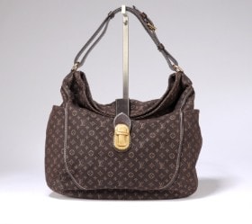 Louis Vuitton. 'Romance', skuldertaske af Fusain Monogram Idylle