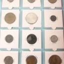 Danmark. Samling mønter i 3 Pi-albums 1924-1992 næsten komplet (3).