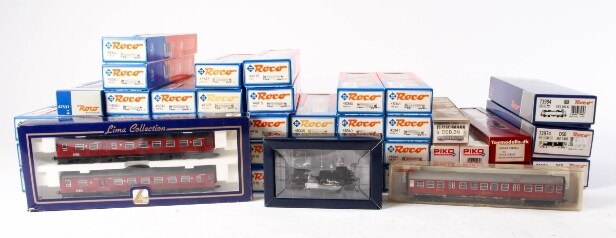 Collection DSB etc. model trains scale H0 in original boxes including ...