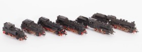 Collection Fleischmann steam locomotives scale H0.(6)