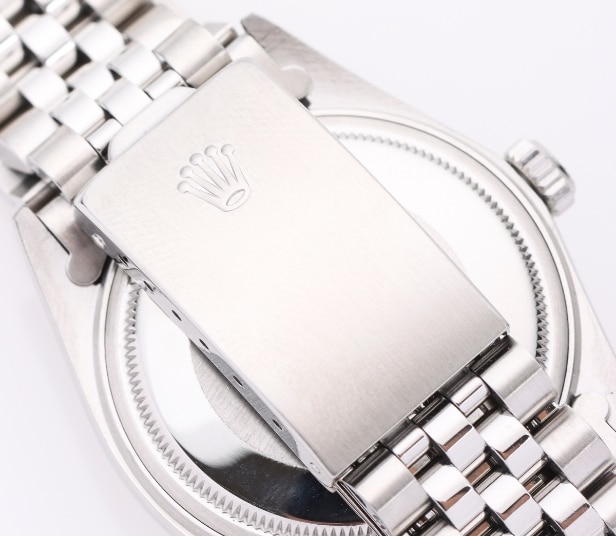 Rolex Oyster Perpetual Datejust. Herrearmbåndsur af stål ref. 16014