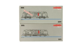 Märklin 3679+3675 Digital HO: Two diesel locomotives BR 216 and BR V 160 (2)