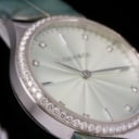 Tiffany & Co. 'Metro'. Ladies' steel wristwatch with diamonds