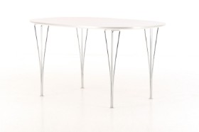 Piet Hein & Bruno Mathsson. Superelipse dining table