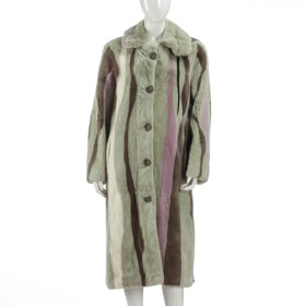 7109 - Saks Potts for Kopenhagen Fur. Mink coat. size 36