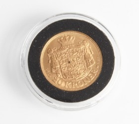 Danmark. 20 kroner i guld 1916