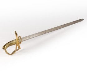 Dansk sabel model 1831 for infanteriets underofficerer og hautboister